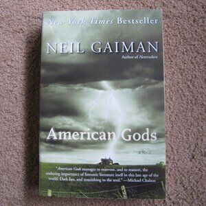 AMERICAN Gods Neil Gaiman book paperback
